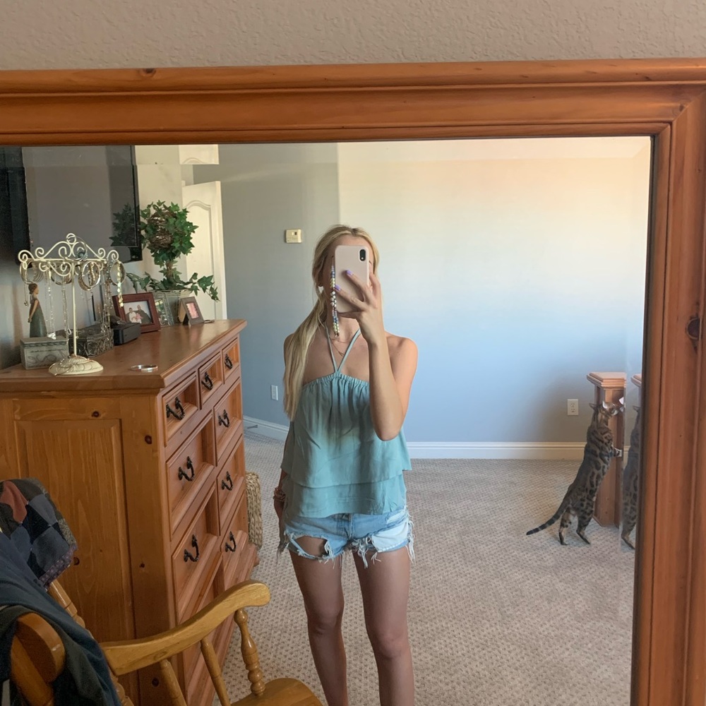 Turquoise halter